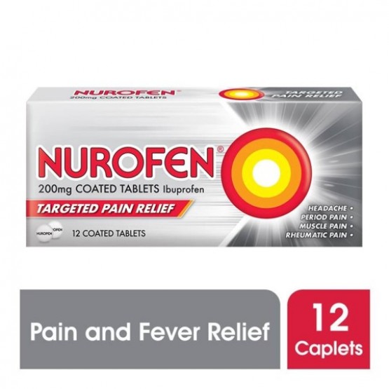 Nurofen Coated Tablets 12's